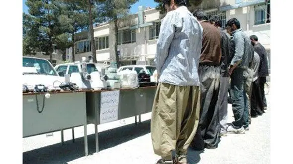پایان کیف قاپی های 3 سارق خشن در کرمانشاه + عکس