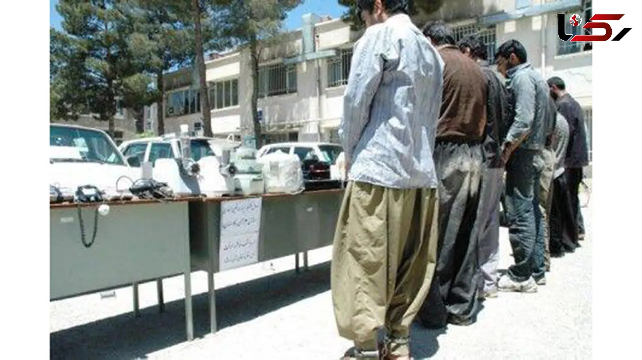 پایان کیف قاپی های 3 سارق خشن در کرمانشاه + عکس