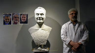 آیا این مجسمه ناپیدا متعلق به شهید سلیمانی است؟ +عکس