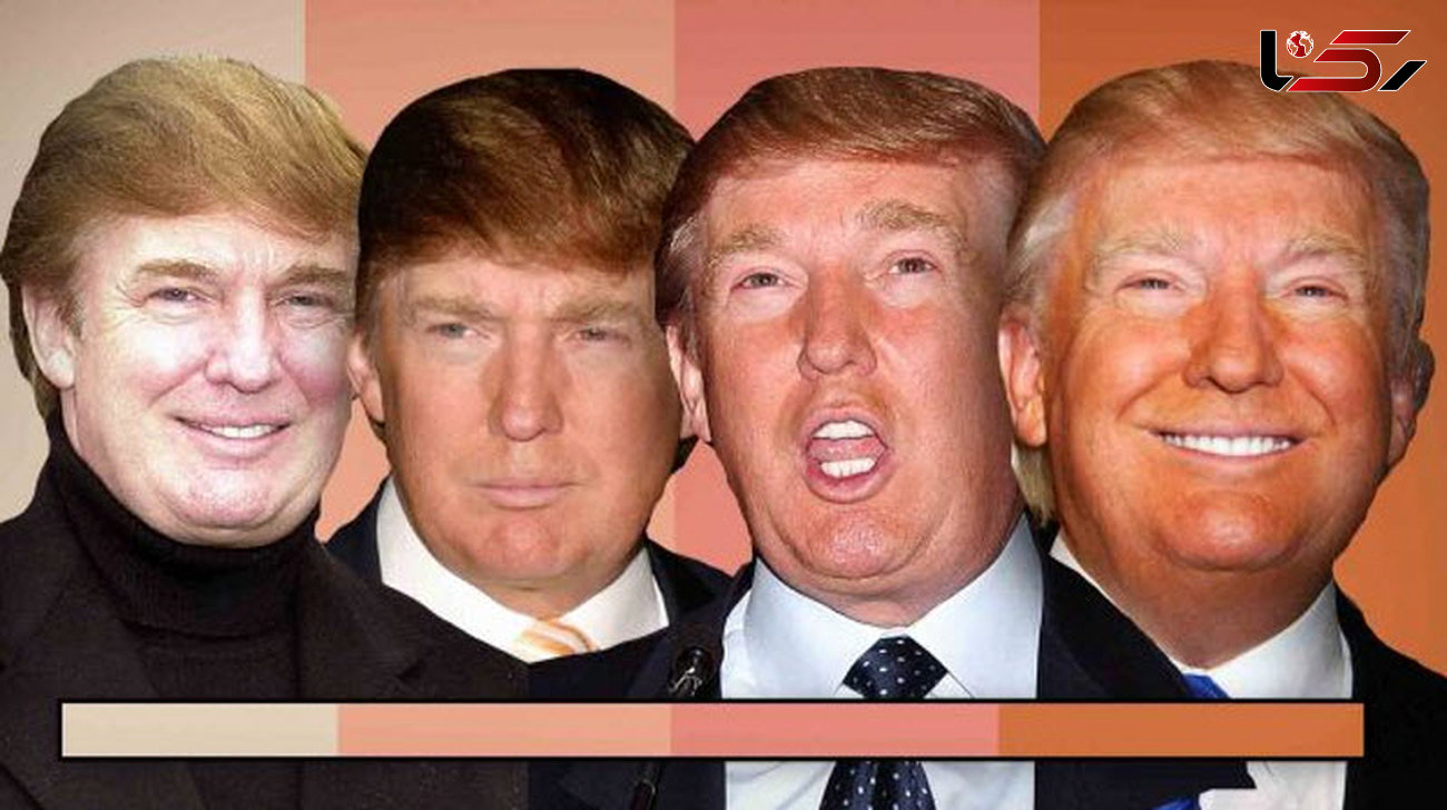 راز رنگ پوست نارنجی ترامپ چیست؟