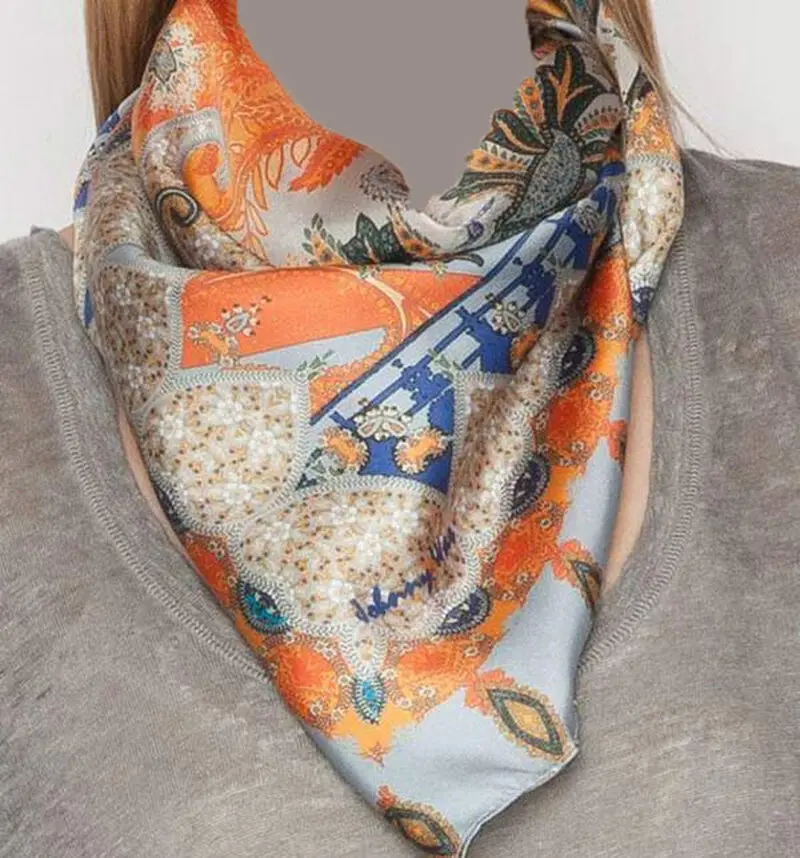 مدل بستن شال و روسری