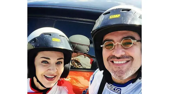 تفریح لاکچری رویا نونهالی و همسرش! +عکس