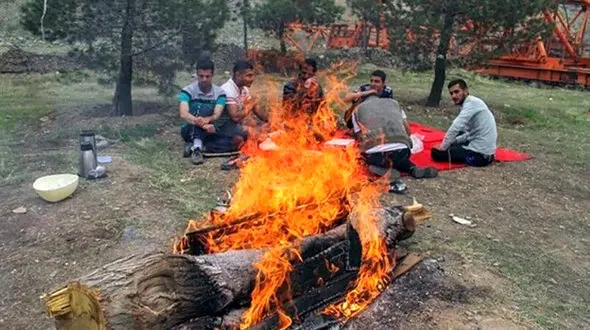 ممنوعیت روشن کردن آتش در مناطق چهارگانه استان گلستان