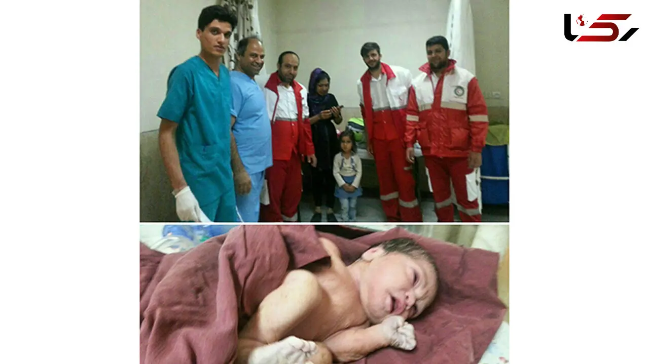 تولد نوزاد عجول در آمبولانس سرخ پوشان 