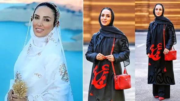 پوشش خاص سوگل طهماسبی در نشست مطبوعاتی + عکس