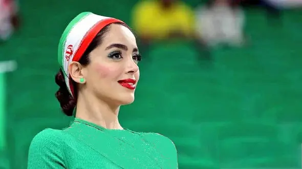 جنجال این دختر ایرانی بی‌حجاب در تلویزیون ایران + فیلم