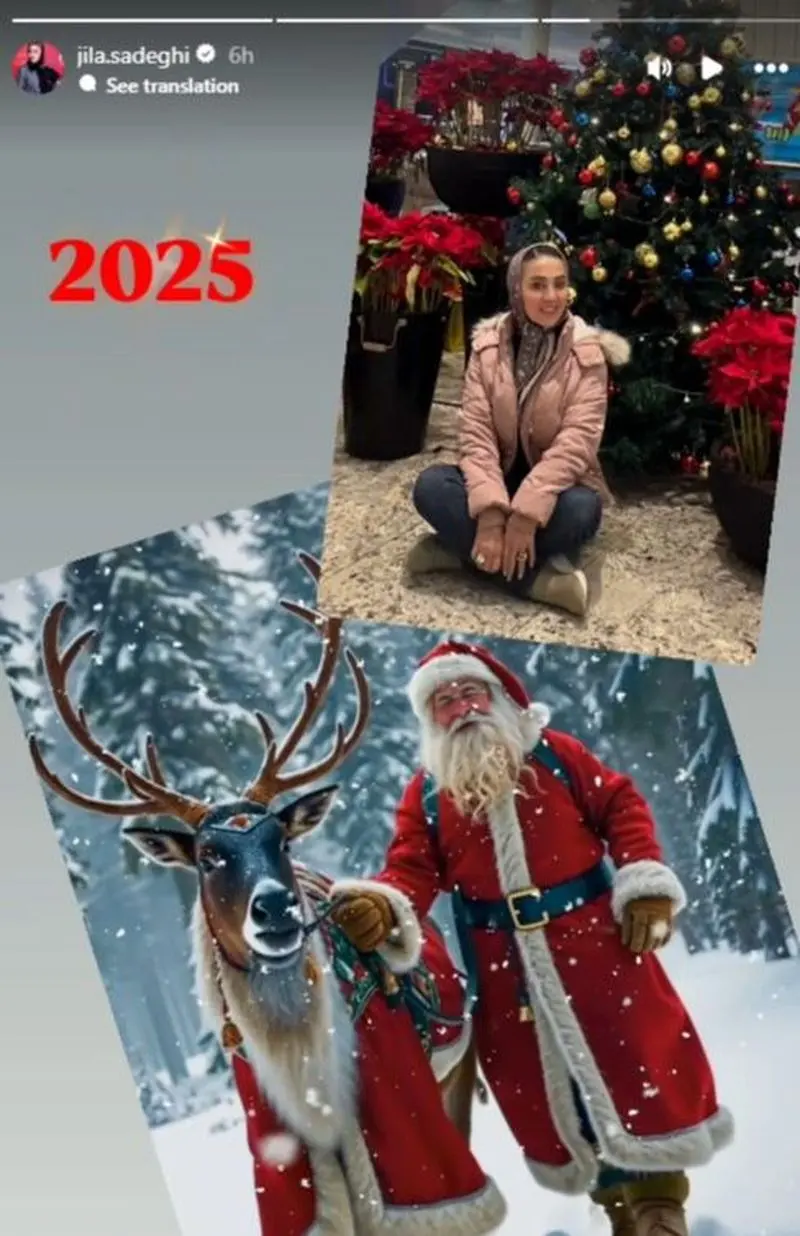 کریسمس ژیلا صادقی