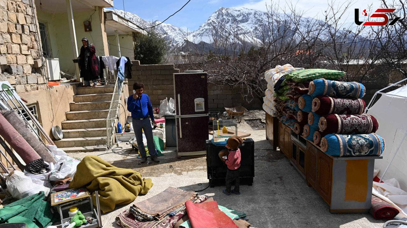 گزارش تصویری عکاسان از مناطق زلزله زده سی سخت