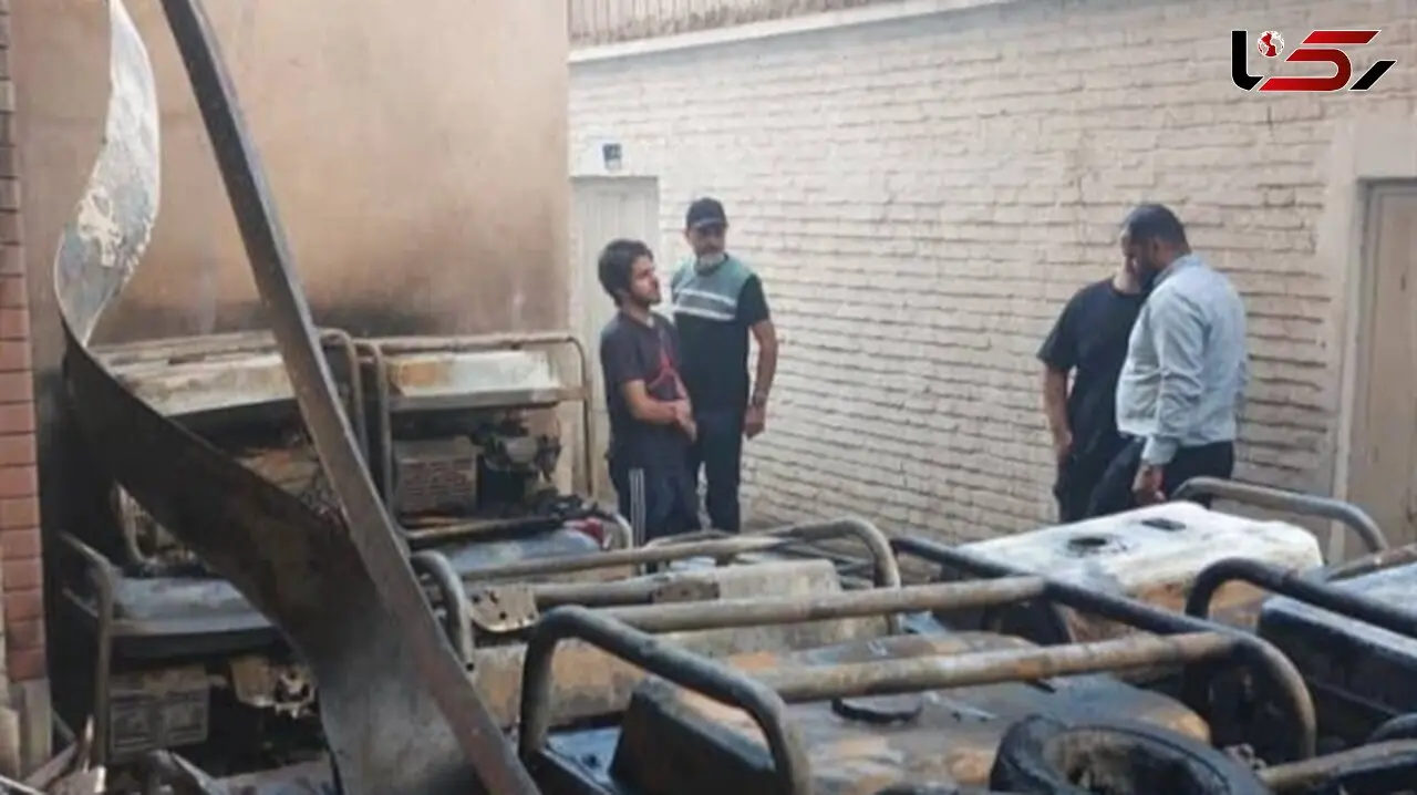 آتش‌سوزی مهیب در خیابان سعدی بدون تلفات جانی