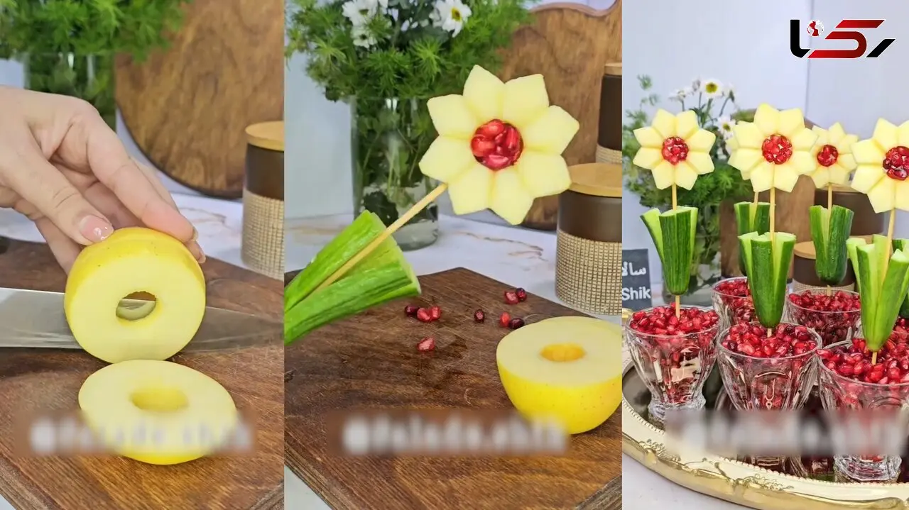میوه آرایی مخصوص شب یلدا / فیلم