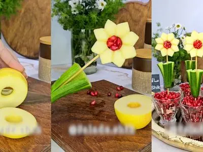 میوه آرایی مخصوص شب یلدا / فیلم