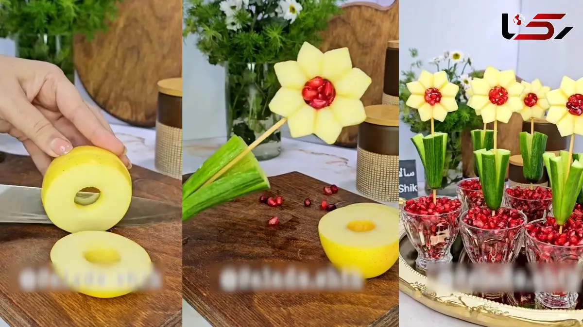 میوه آرایی مخصوص شب یلدا / فیلم