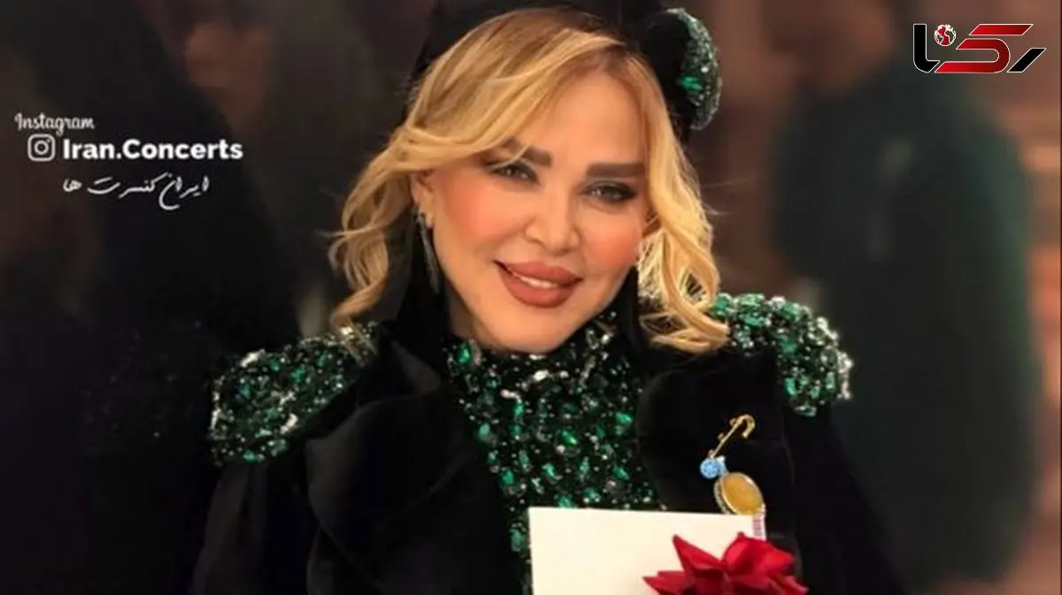 فیلم/ استایل فاخر زمردی و جواهردوزی شده بهاره رهنما در جشن حافظ/ همتون رو دوست دارم، نه اغلبتون رو دوست دارم...!