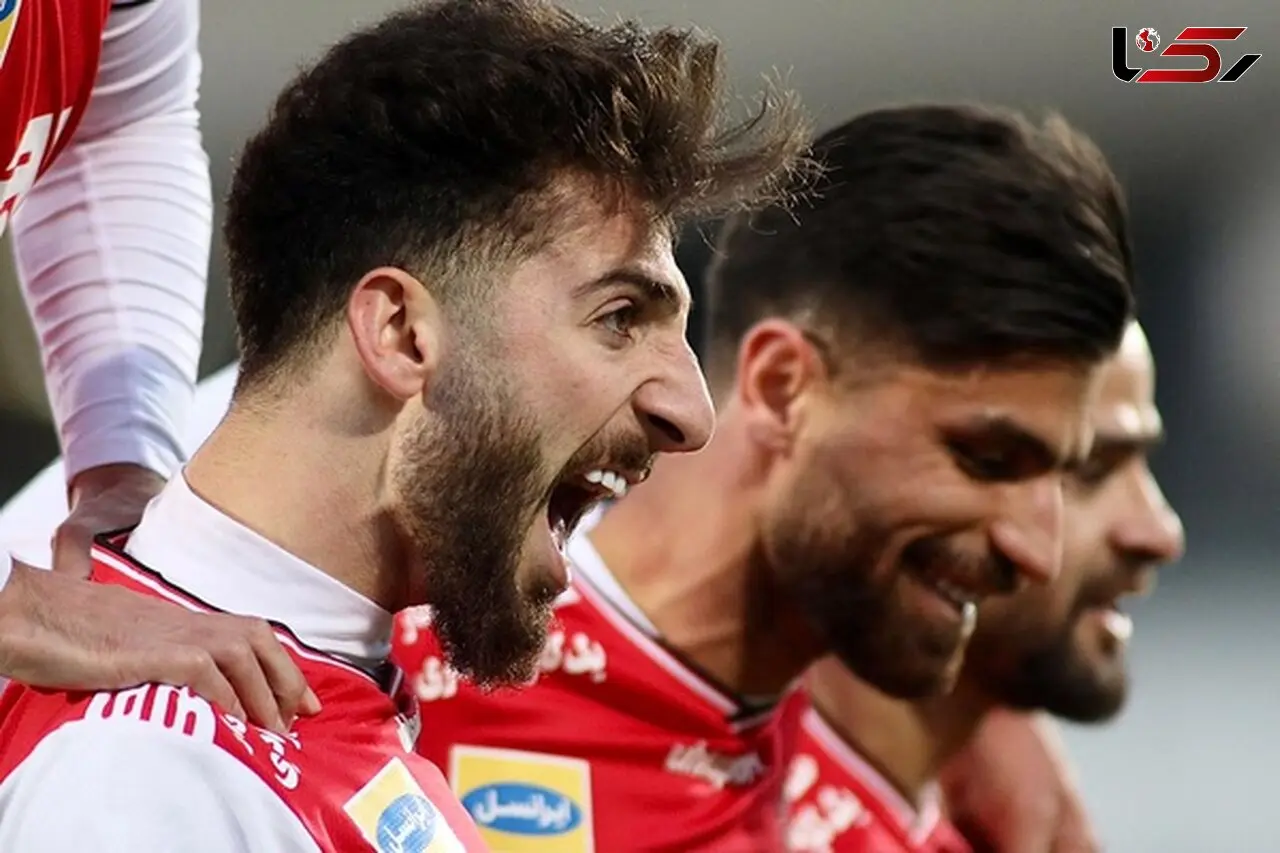 عکس یادگاری با سهیلا برای مهاجم پرسپولیس 20 میلیون تومان آب خورد + عکس