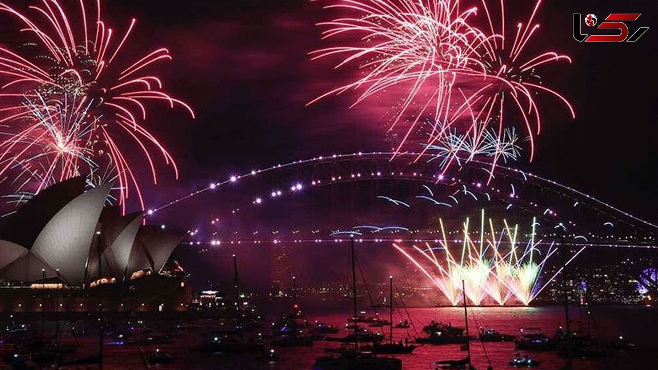 
 جشن سال نو میلادی در استرالیا + فیلم          