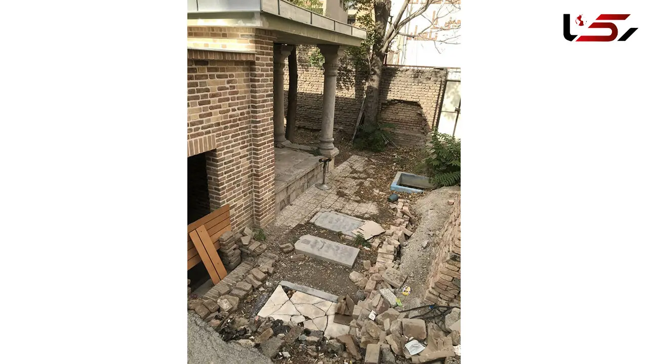 فاجعه در ‎بیمارستان لقمان‌الدوله / ویران کردن مقبره مشروطه در کنار بیمارستان  +عکس ها