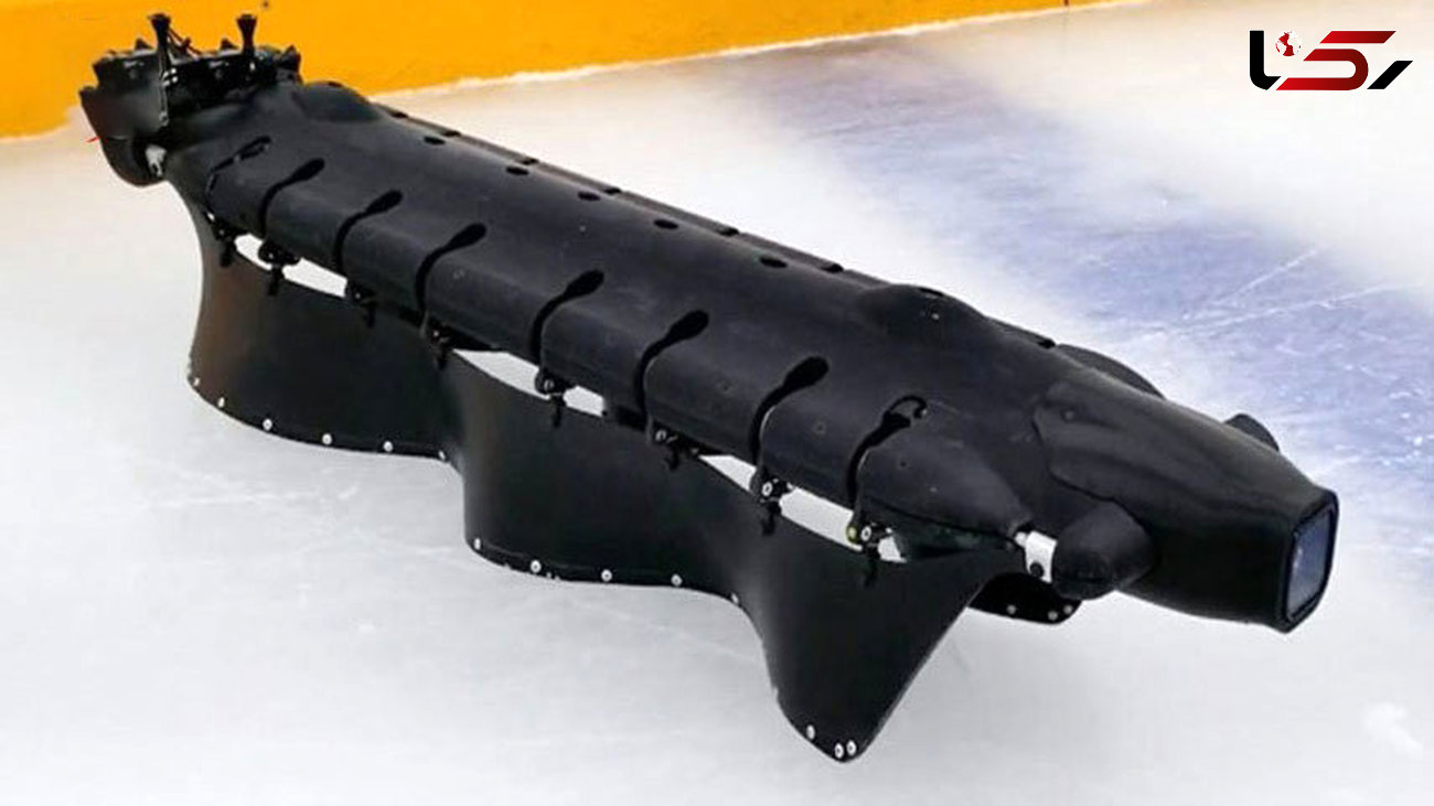  رباتی که روی یخ اسکیت می رود 