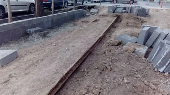  ریل ماشین دودی قجری در جنوب پایتخت کشف شد