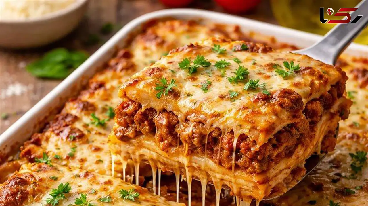 طرز تهیه لازانیا خانگی ساده و کش‌ دار؛ شام محبوب همه خانواده