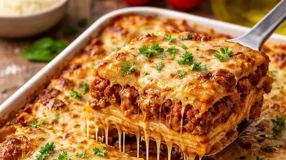 طرز تهیه لازانیا خانگی ساده و کش‌ دار؛ شام محبوب همه خانواده