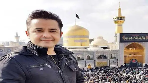 مجری صدا و سیما در مشهد شفا پیدا کرد + عکس
