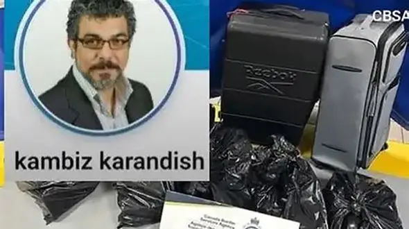 حامی رضا پهلوی قاچاقچی کوکائین از آب درآمد! + عکس