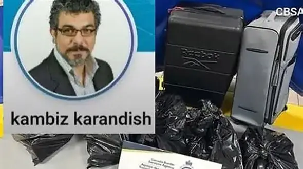 حامی رضا پهلوی قاچاقچی کوکائین از آب درآمد! + عکس