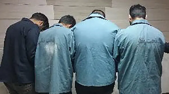 انهدام باند زورگیران کرج / سارقان با پلاک مخدوش اخاذی می کردند