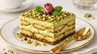 طرز تهیه تیرامیسو پسته خوشمزه + فیلم