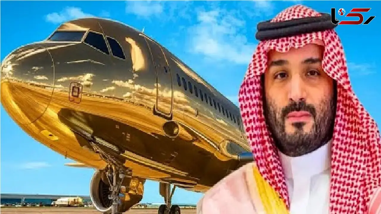 فیلم/ سفر به سبک پادشاهان  شیخ عرب جت ساخته قصر هواییه توالت و حمامش هم از طلاست