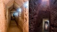 عکس تونل عجیبی که به «کلئوپاترا» می رسد!