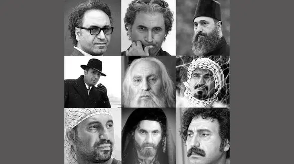 چهره های متفاوت آقای بازیگر در یک قاب 