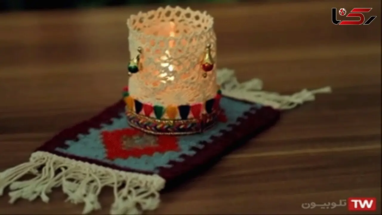 ساخت جاشمعی از وسایل بازیافتی + فیلم