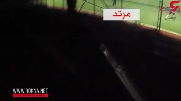 لحظه حمله داعشی ها به یک مسابقه فوتبال در عراق + فیلم