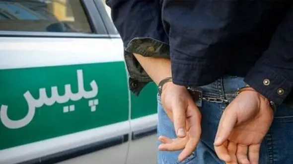 فیلم لحظه بازداشت قاتل ۴ هکذر بی گناه خیابان منوچهری شیراز