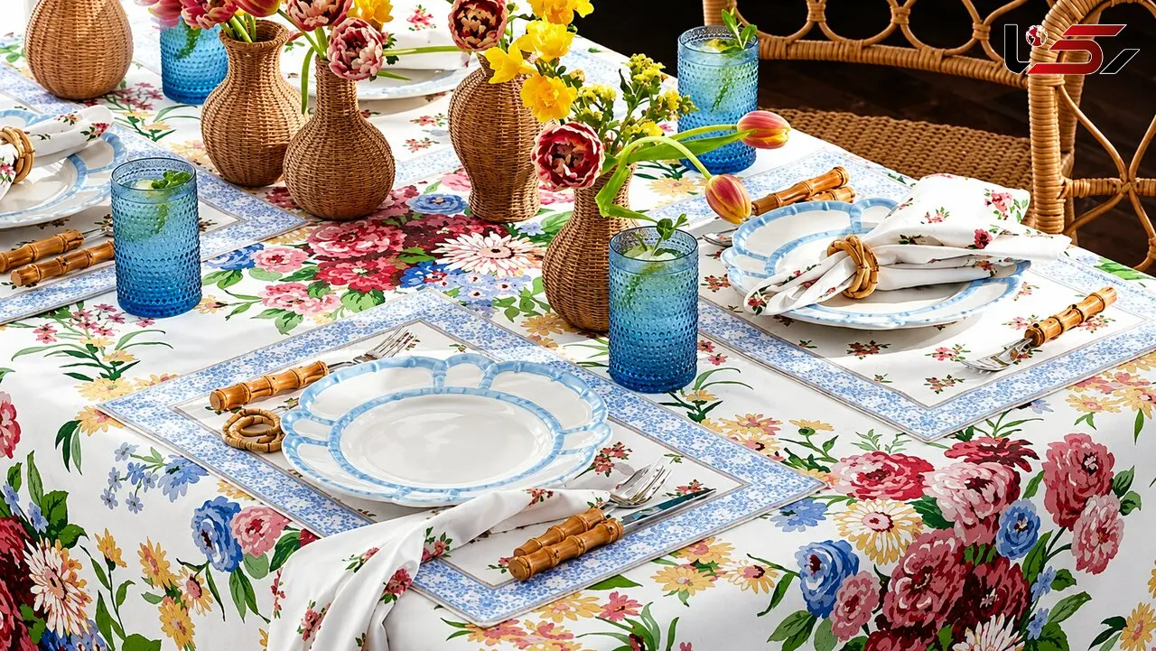 مدل رومیزی پارچه‌ ای زیبا؛ ایده‌ های شیک برای جلوه دادن به میز پذیرایی 
