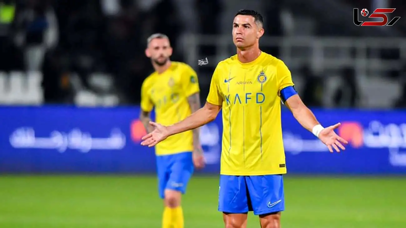 واکنش رونالدو به شعار مسی مسی در بازی النصر/ صدای تان را بلند کنید! + فیلم