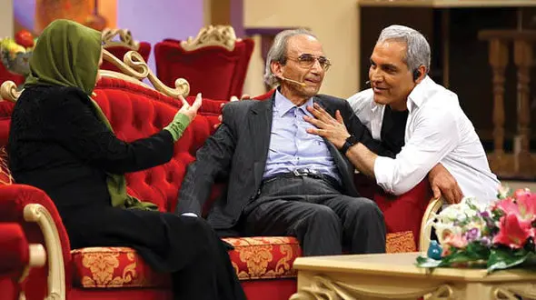 سوپرایز مرحوم پرفسور کردوانی با حضور همسرش در دورهمی + فیلم