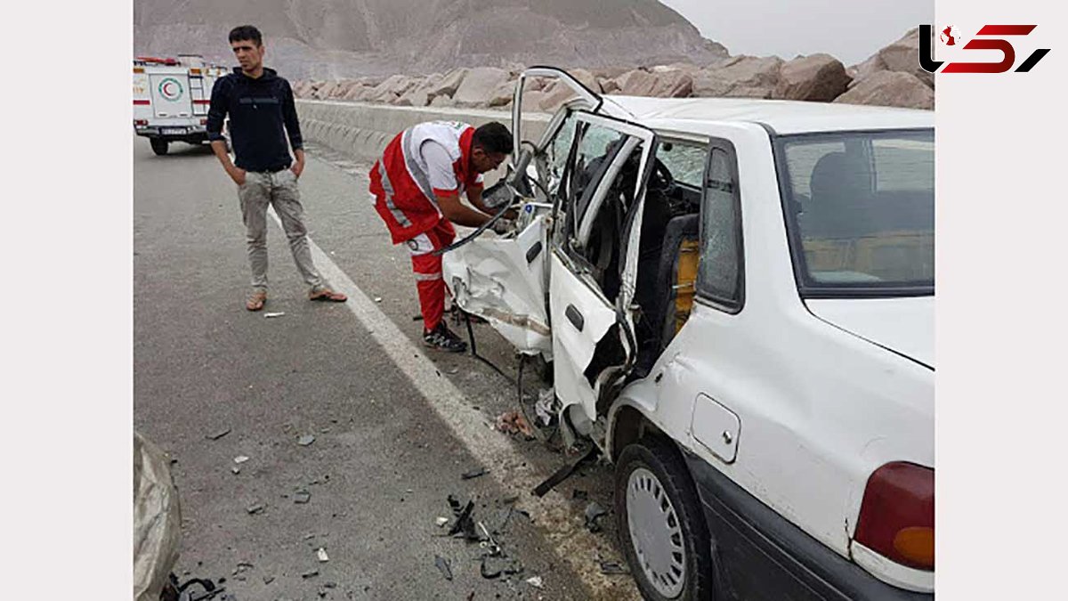 مرگ تلخ زن جوان و کودک 7 ماهه اش در جاده بلداجی