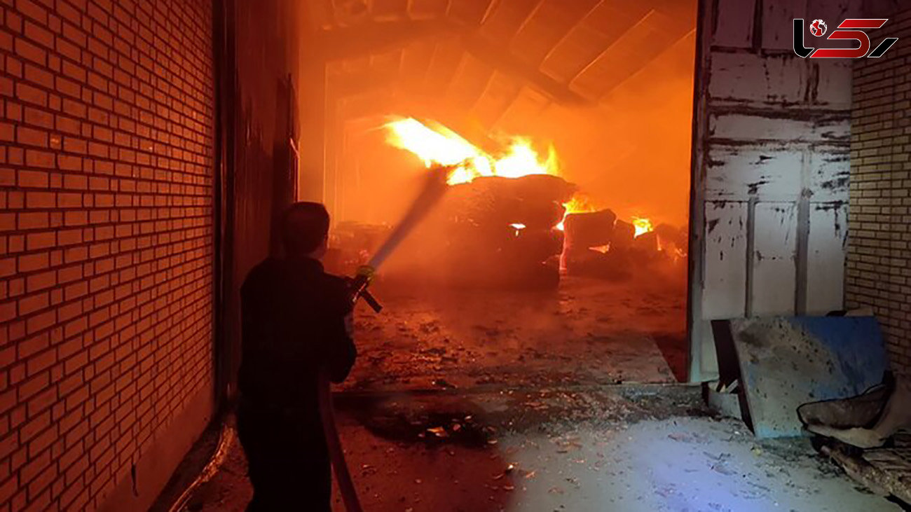 آتش سوزی هولناک در مدرسه ناشنوایان اصفهان + جزییات