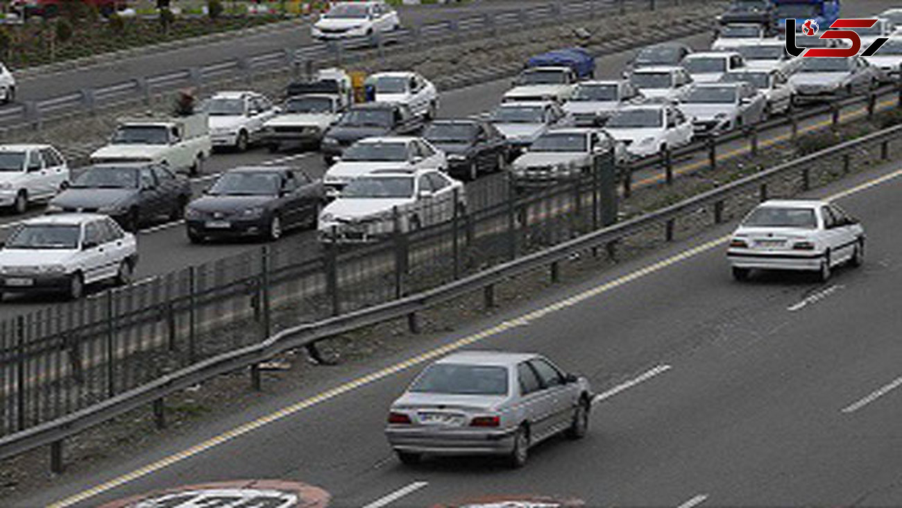 ترافیک نیمه سنگین در آزاد راه کرج-تهران/ انسداد محور شمشک-دیزین و اولنگ-شاهرود