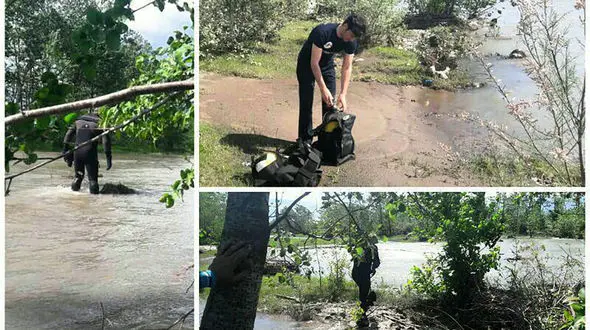  جستجوی برای پیدا کردن جسد پدر و پسر رشتی / یک حادثه خیلی تلخ + عکس