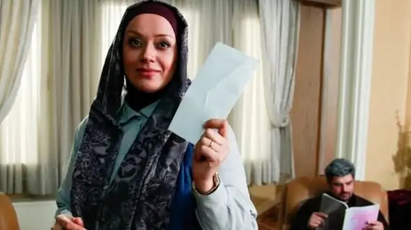 زیورِ سریال «آوای باران» خادم حرم شد / عکس الهام چرخنده در حرم وایرال شد