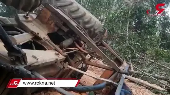 وقتی وزن بار بیشتر از توان باشد + فیلم لحظه نجات معجزه آسای مردجوان  !