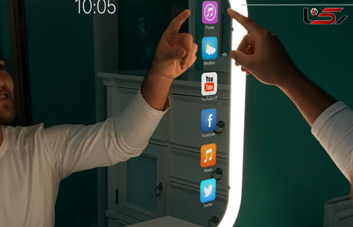 رونمایی از آینه‌ هوشمند ایرانی