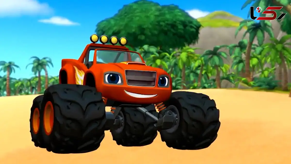 فیلم انیمیشن بلیز و ماشین‌های غول پیکر داستان بلیز در جزیره