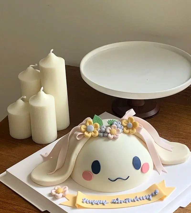 کیک تولد کرومی ساده