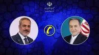  گفت‌وگوی تلفنی وزیران امور خارجه ایران و ترکیه درباره تحولات منطقه 