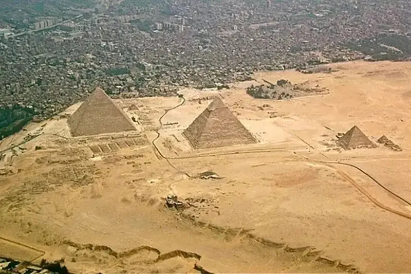 مصریان باستان بندری در نزدیکی اهرام جیزه را آلوده کرده بودند.