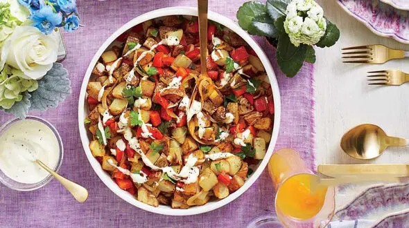 یک خوراک سبزیجات خوشمزه و هیجان انگیز + دستور پخت 